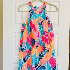 Lily Pulitzer Edona Romper in Goombay Smash